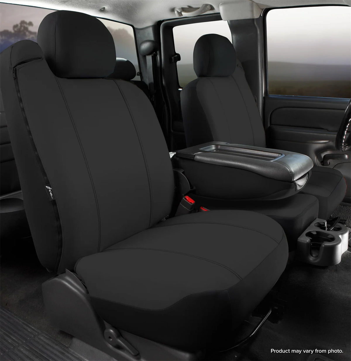 Black Split 40/20/40 Seat Cover T7152