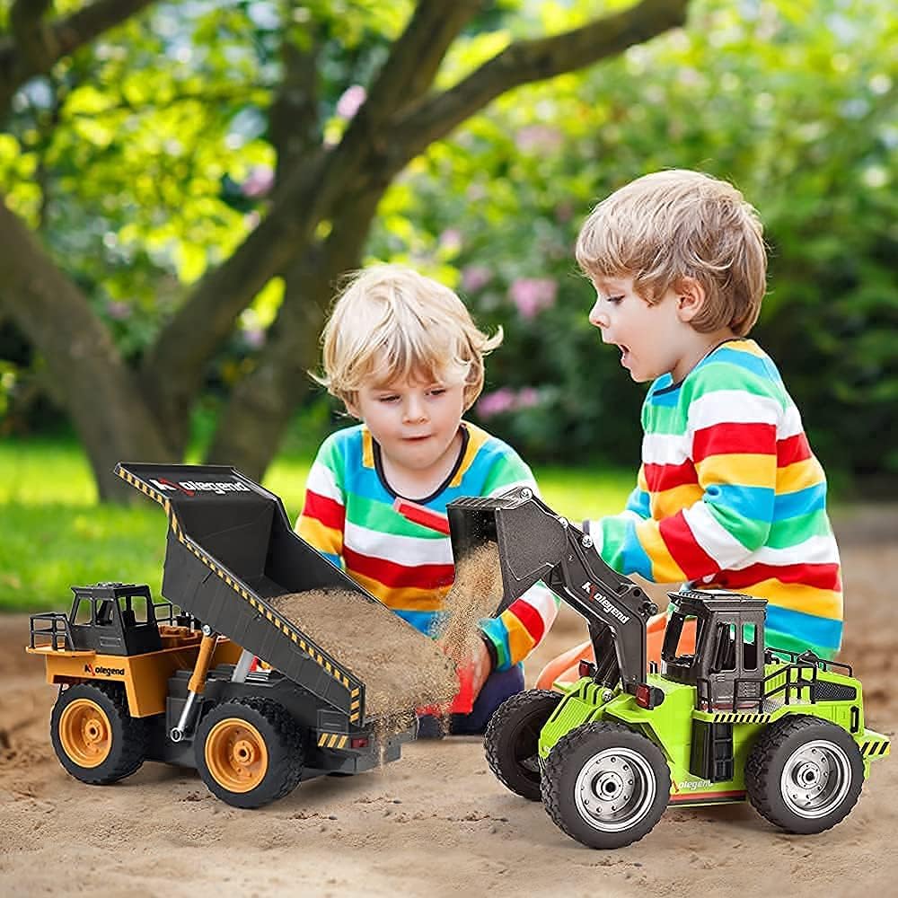 1/18 Scale RC Construction Metal Front Loader 4WD Truck with Rechargeable Battery F806