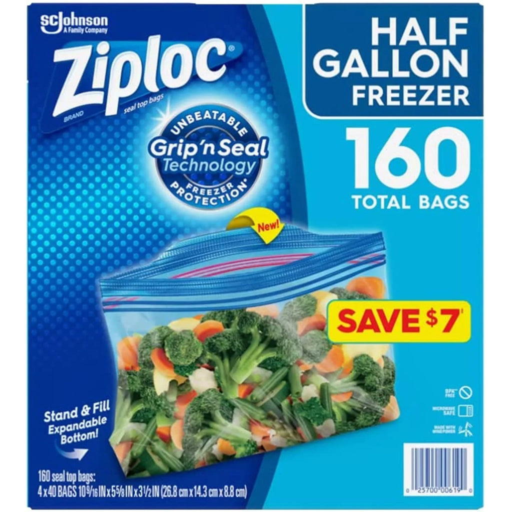 160 Count Freezer Bags B457039