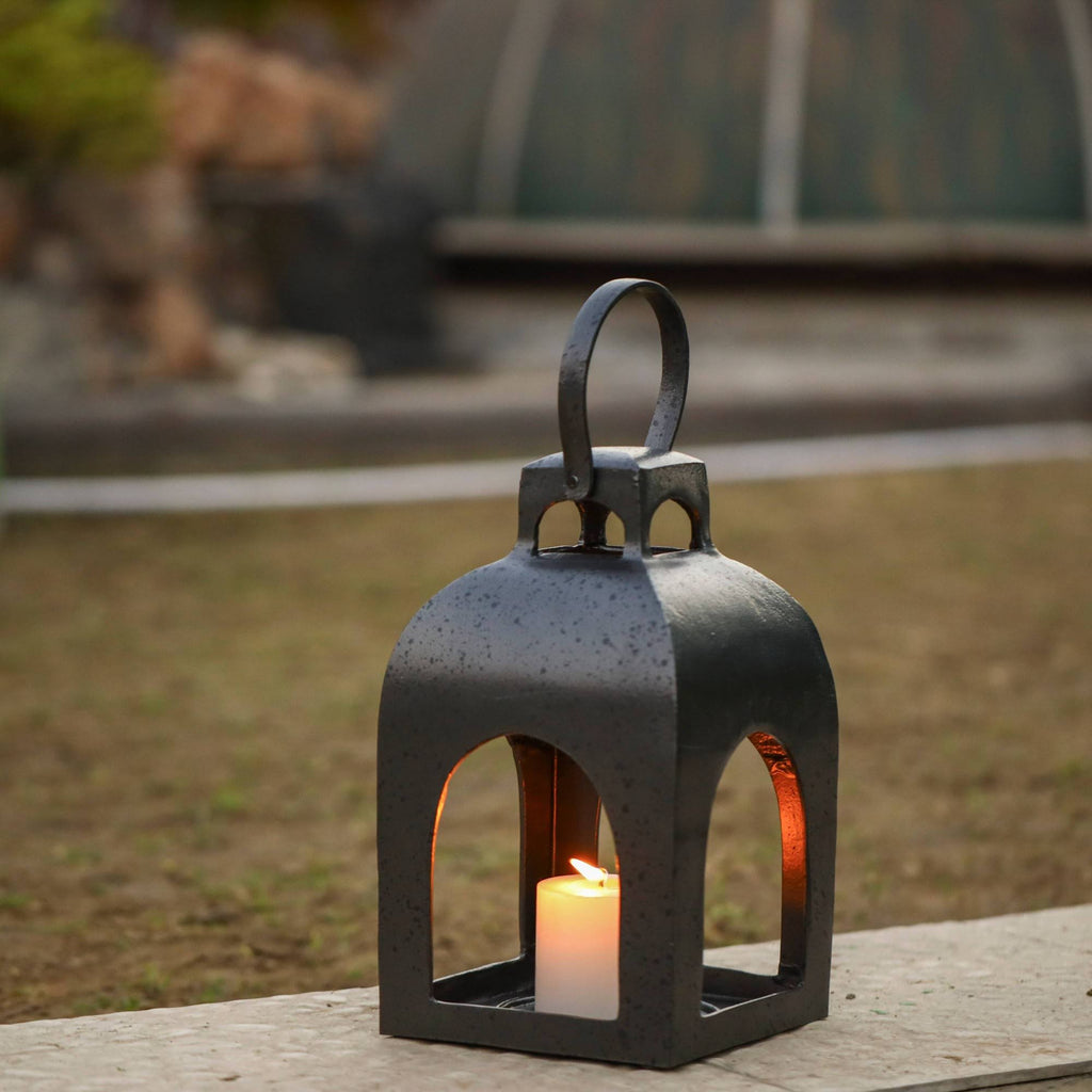 Medium Cast Metal Outdoor Lantern K212802