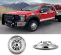 2pcs 19.5inch Polished Stainless Steel Dually Wheel Simulators I558