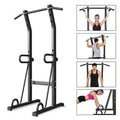 Power Tower Workout Dip Station Chin Up Bar Pull Up Home Gym Exercise Equipment C952