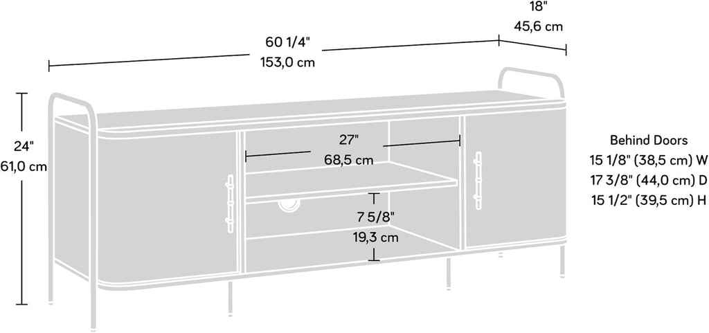 Sindoori Mango Entertainment Credenza M60897