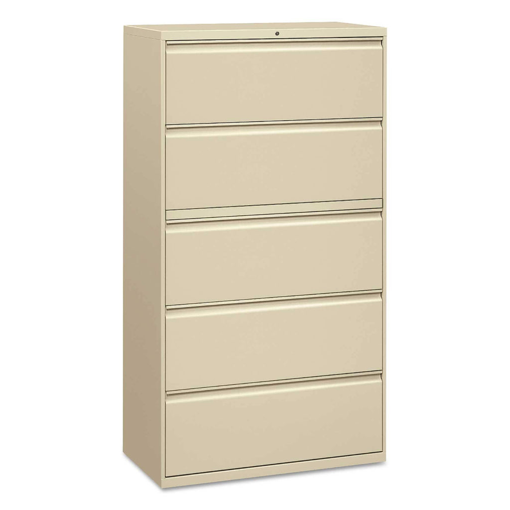 Putty Five-Drawer Lateral File Cabinet N9068