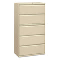 Putty Five-Drawer Lateral File Cabinet N9068