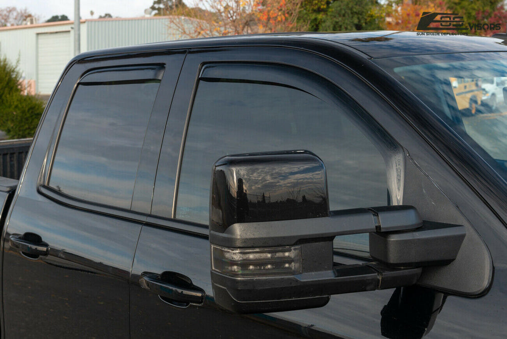 Smoke Tinted In-Channel Window Deflectors Rain Guards M114