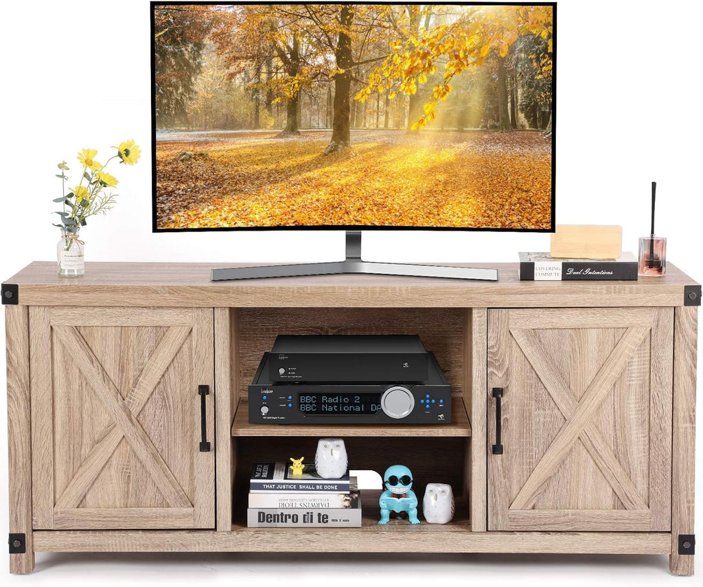 Console Cabinet with Media Shelves M56681