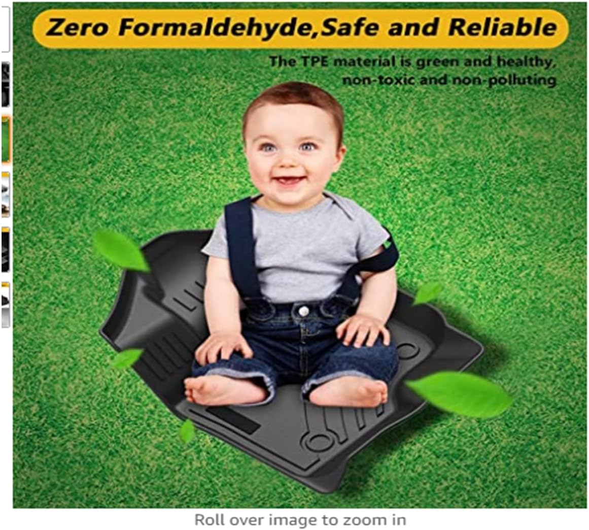 All-Weather Rubber Car Floor Mats W51961