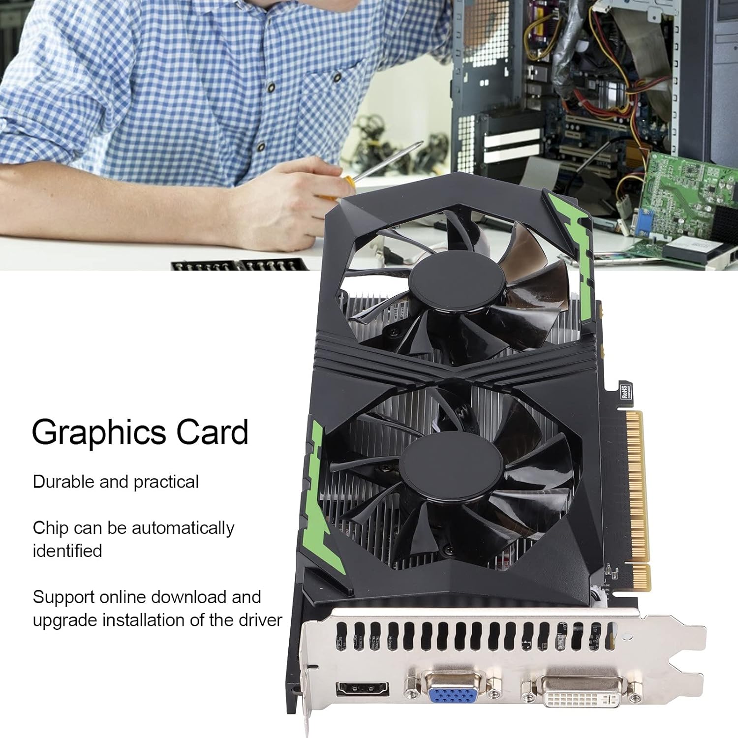 4GB DDR5 128bit PCI Express 2.0 Graphics Card V67515