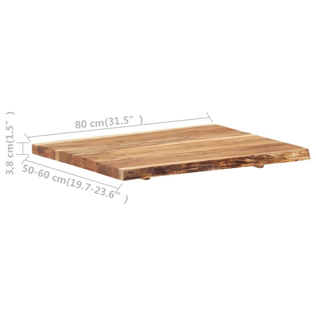 Solid Acacia Wood Table Top U100199