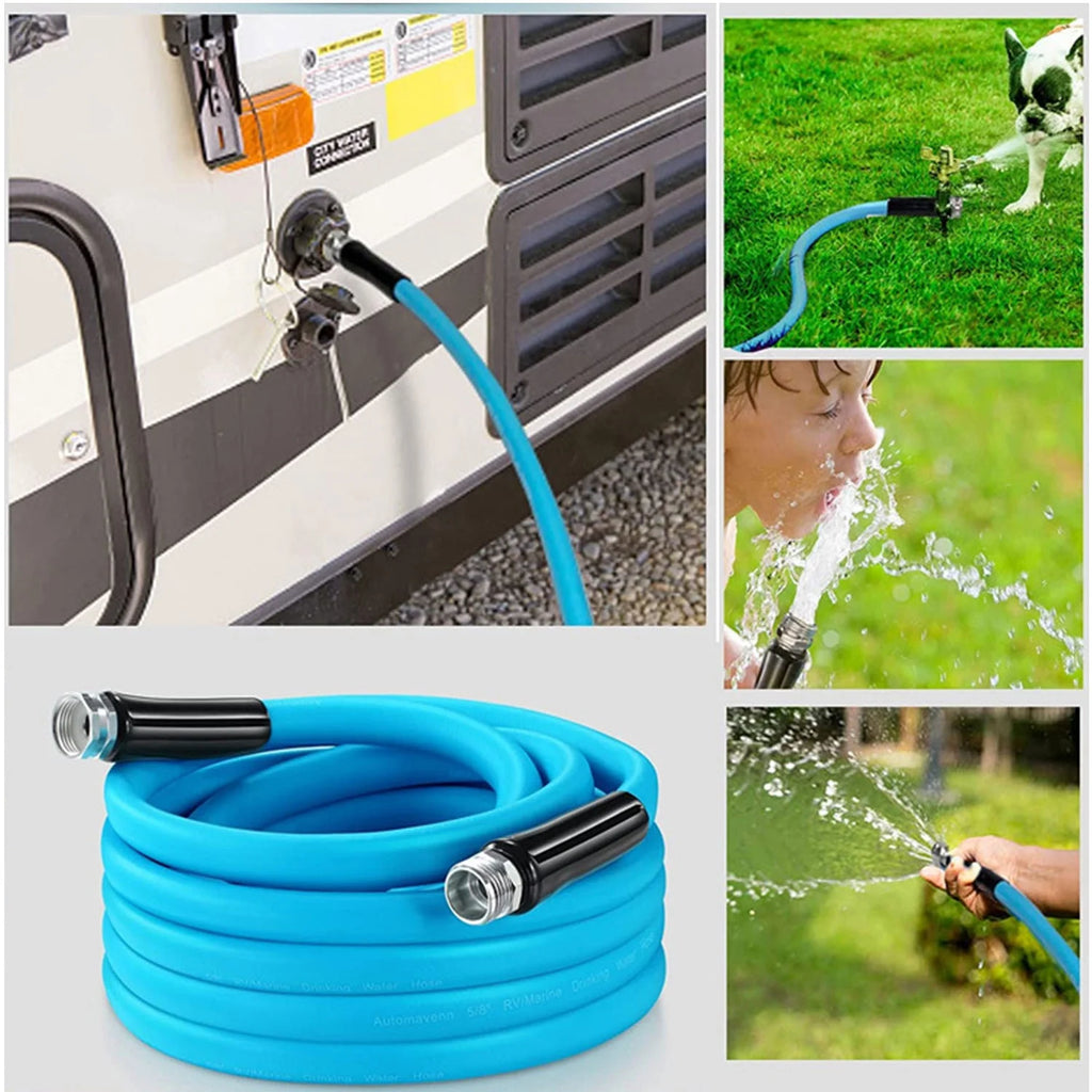 25 ft RV Drinking Water Hose (Blue) V9439
