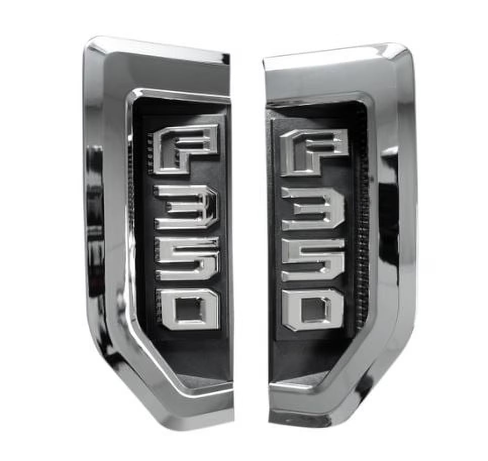 Chrome Illuminated Emblems 2-Piece Kit A525