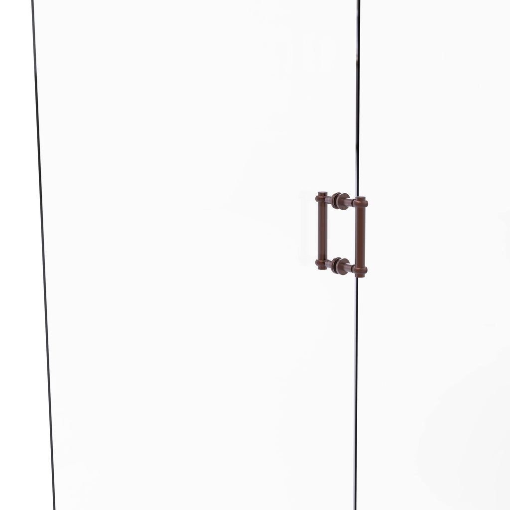 6 in. Antique Copper Shower Door Pull H508