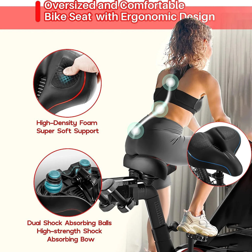 Breathable Bike Seat with Absorbing Ball G6054