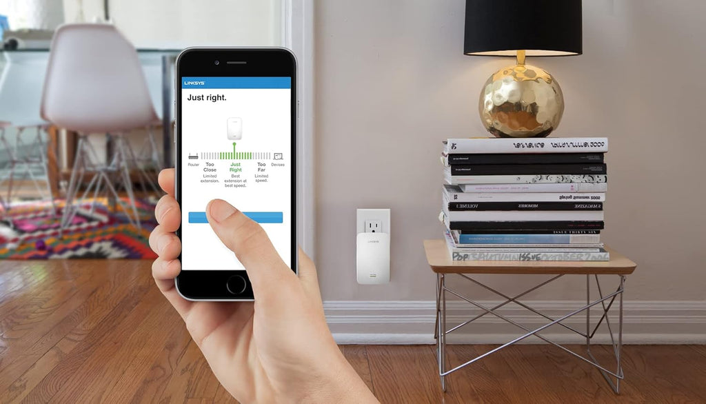 WiFi Extender, Dual-Band Booster, 2,500 Sq. ft Coverage, AC1900 1.9Gbps, Pack of 2 N4528