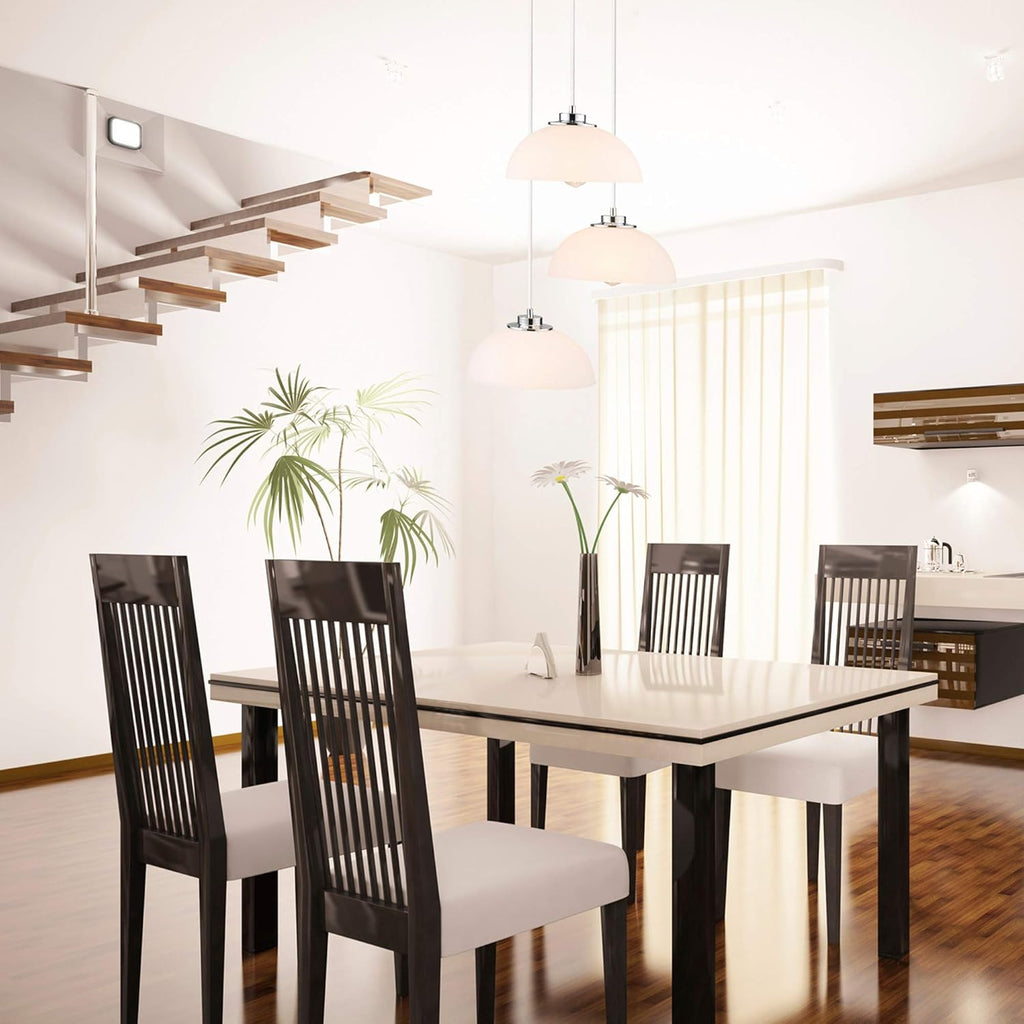 White Fringe Pendant Lighting R63809