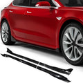 Gloss Black ABS Side Skirts for Tesla Model 3 V778