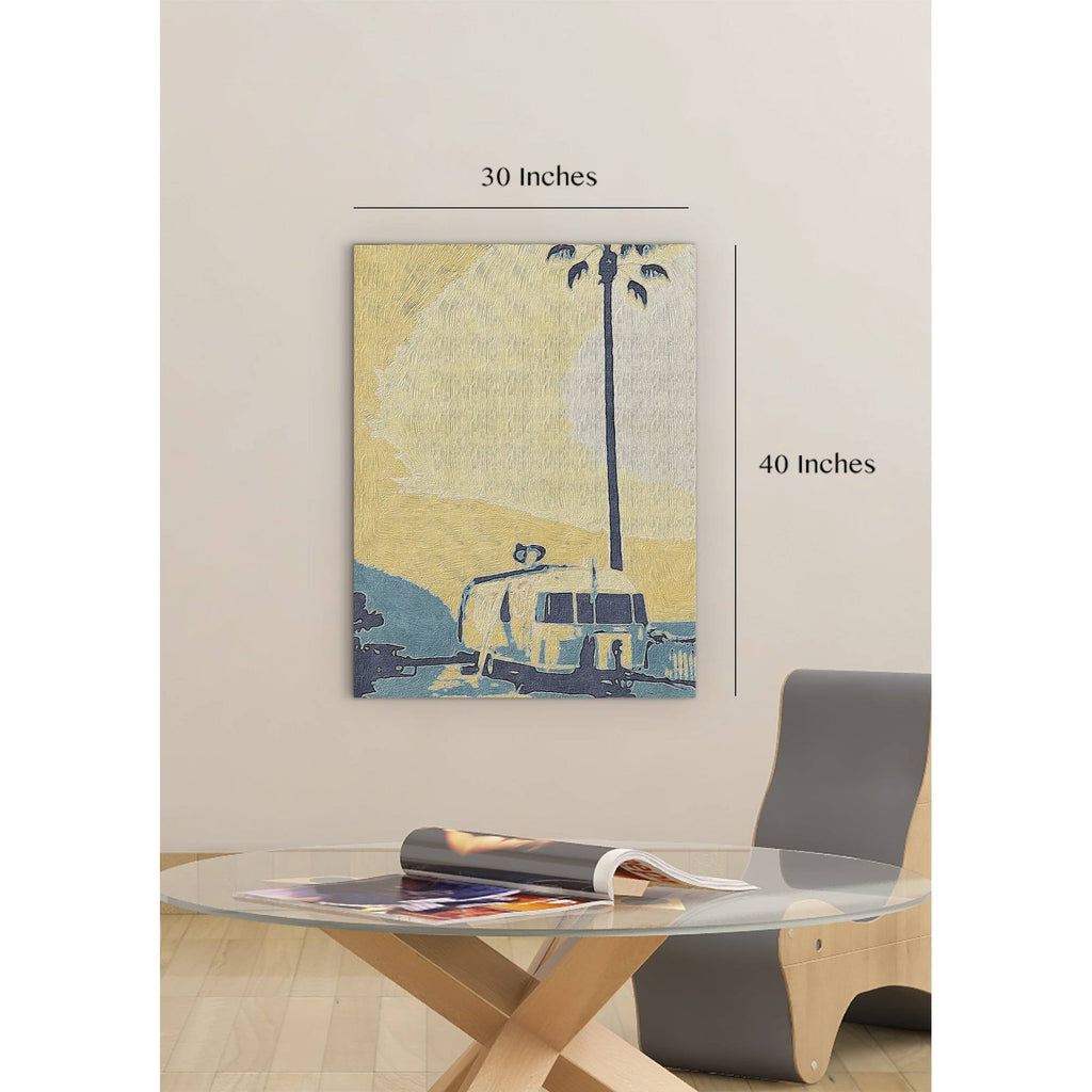 Multi-Color Stretched Canvas I4650