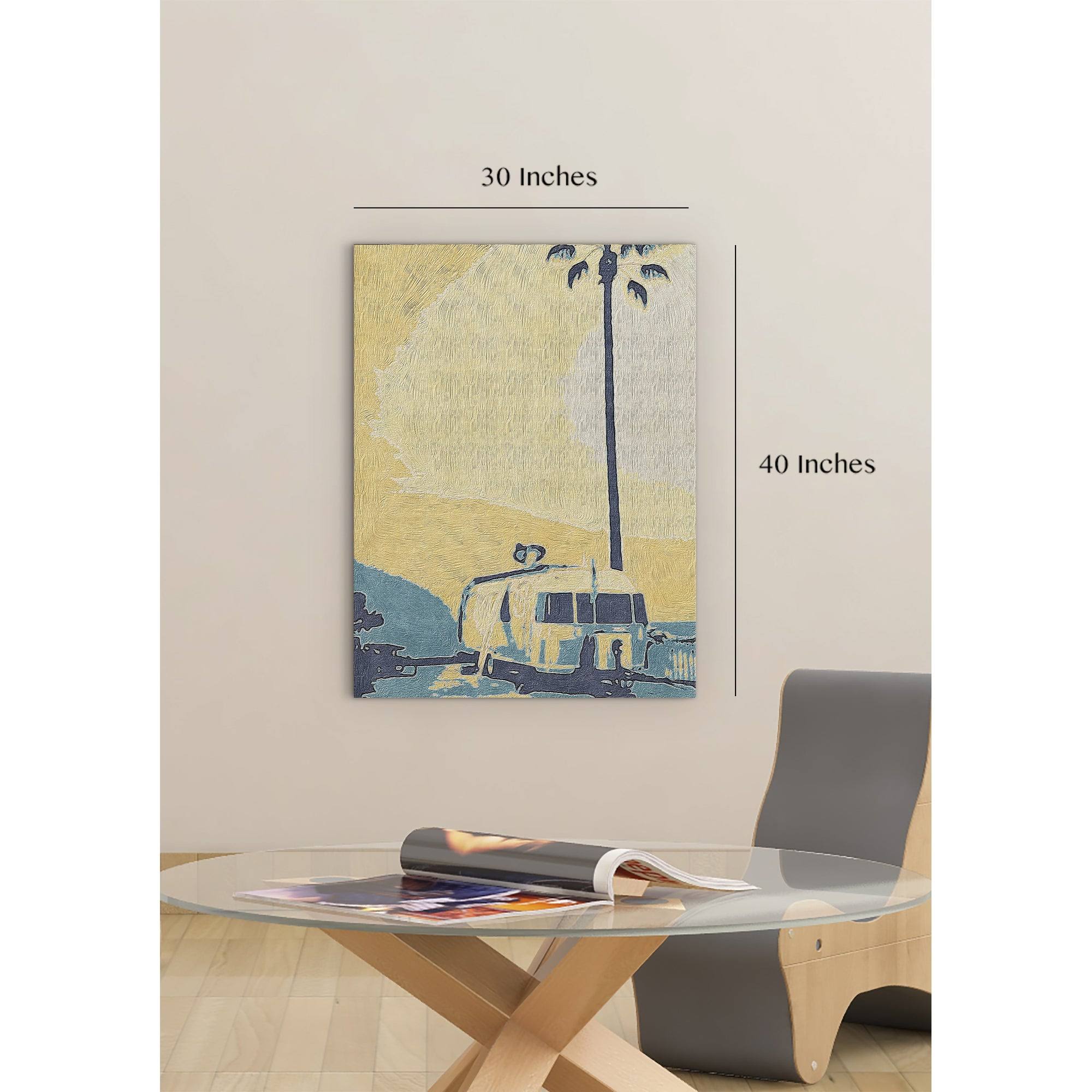 Multi-Color Stretched Canvas I4650