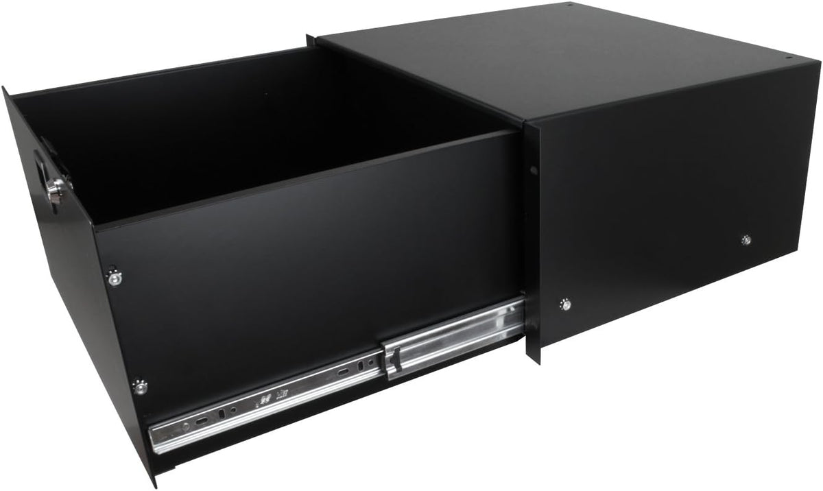 Standard Steel Rack Drawer 5U Sliding with Slam Latch & Keyed Lock Q3632