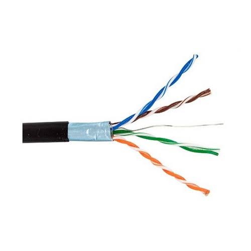 Cat5e Shielded Direct Burial Cable, 1000 ft R865659