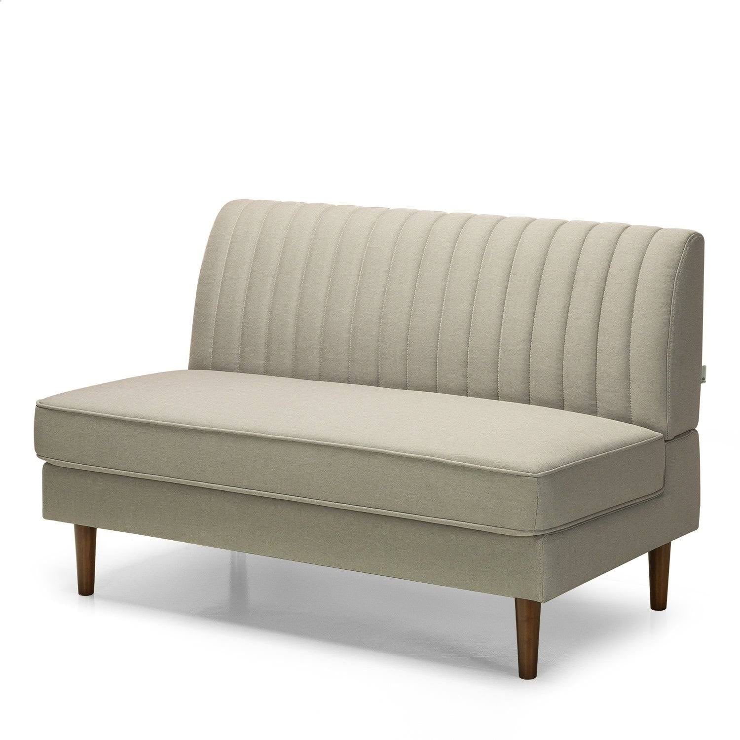 Beige Armless Loveseat I77764