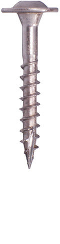 8 by 1-Inch 1/4 Cabinet Screws, 600 Screws U2163