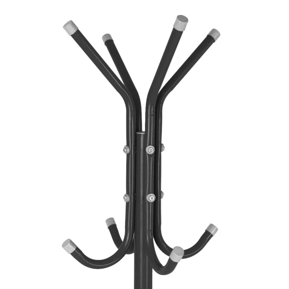 Stainless Steel Coat Rack with 12 Hooks B919062