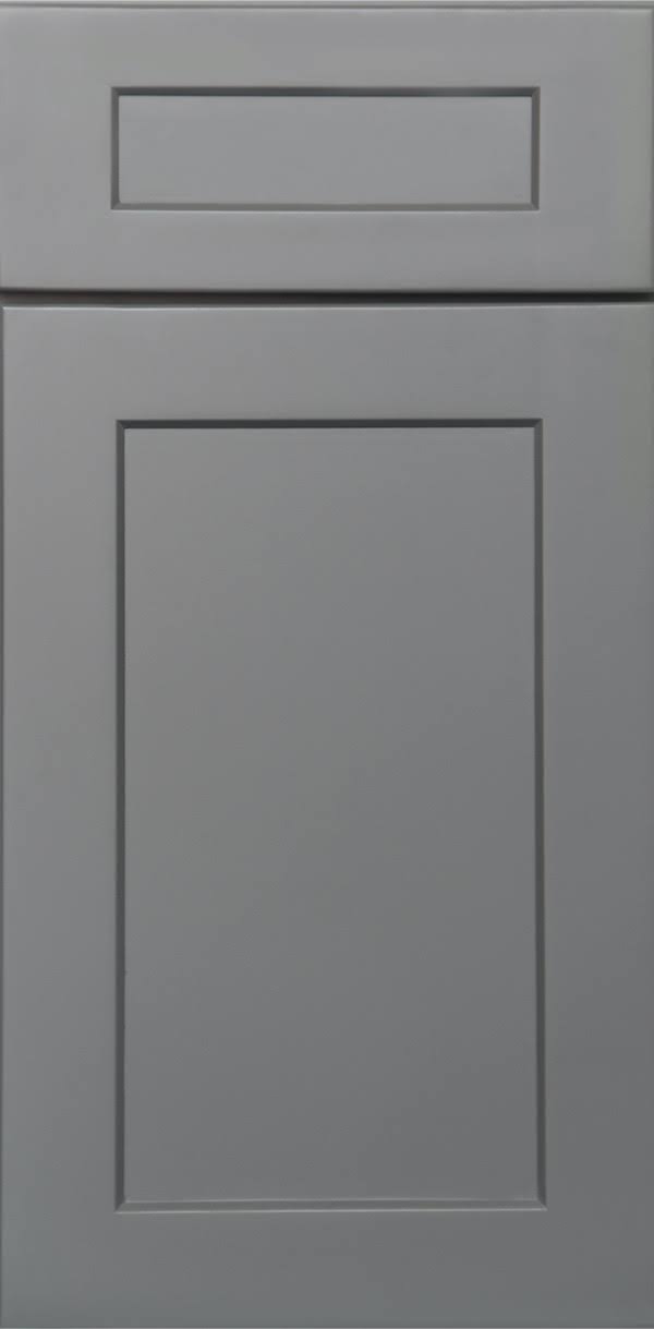 Grey High-Density Fiberboard Base Cabinet with 1 Door, 1 Drawer, 1 Shelf C52164