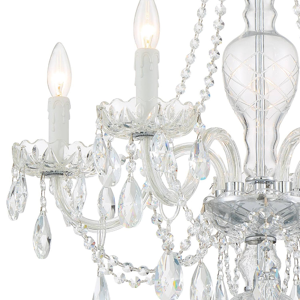 Chrome 5 Light Chandelier A42749