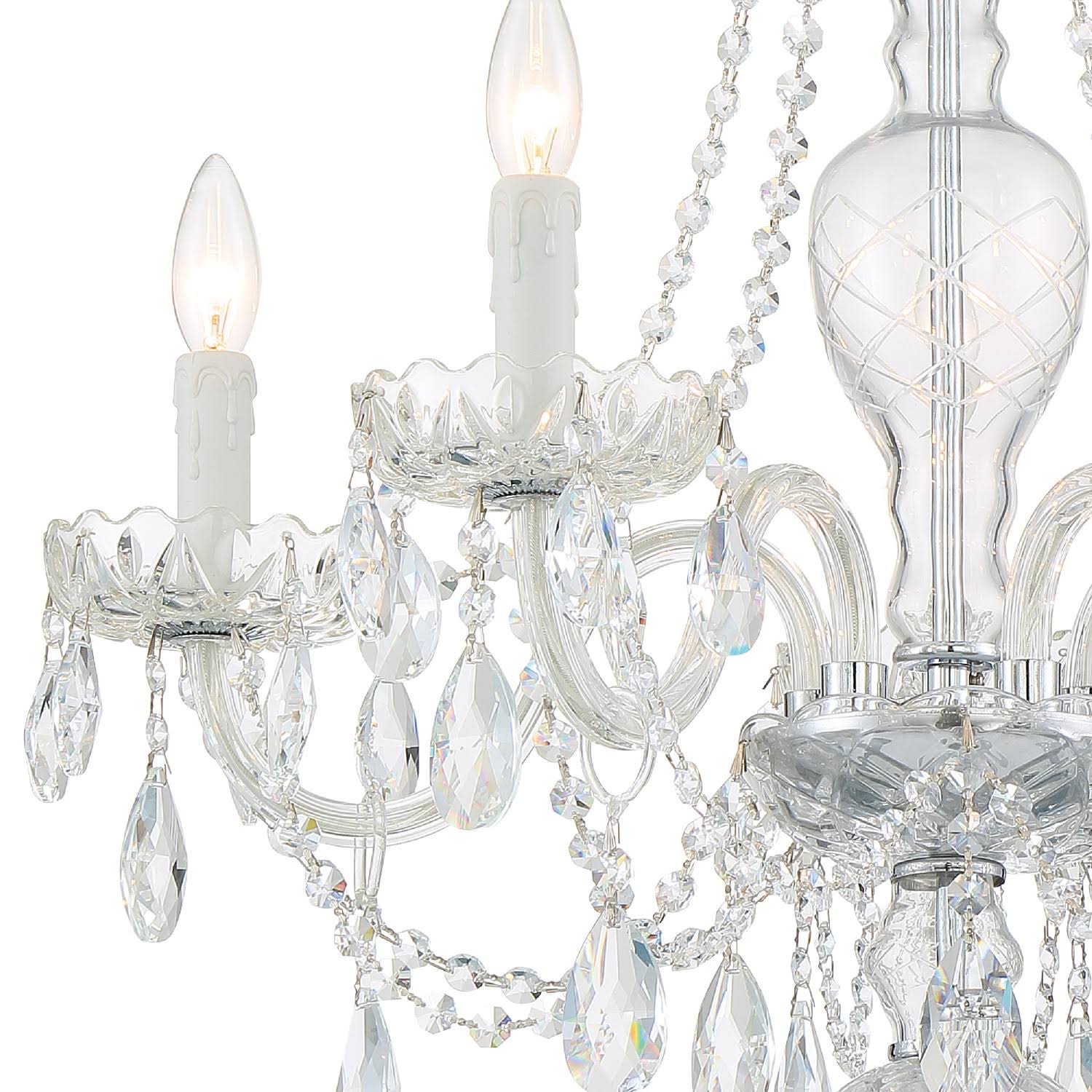 Chrome 5 Light Chandelier A42749