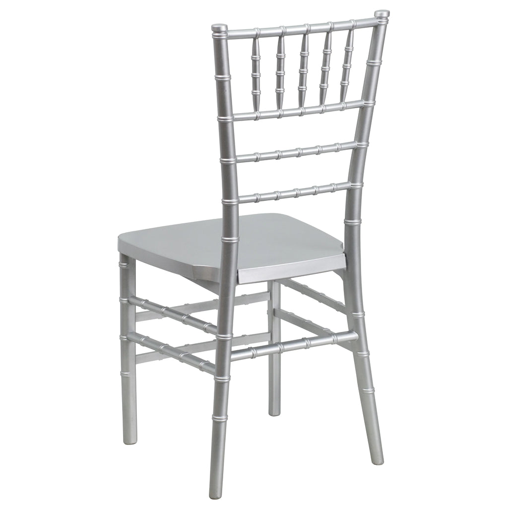 Silver Resin Stacking Chiavari Chair G15208