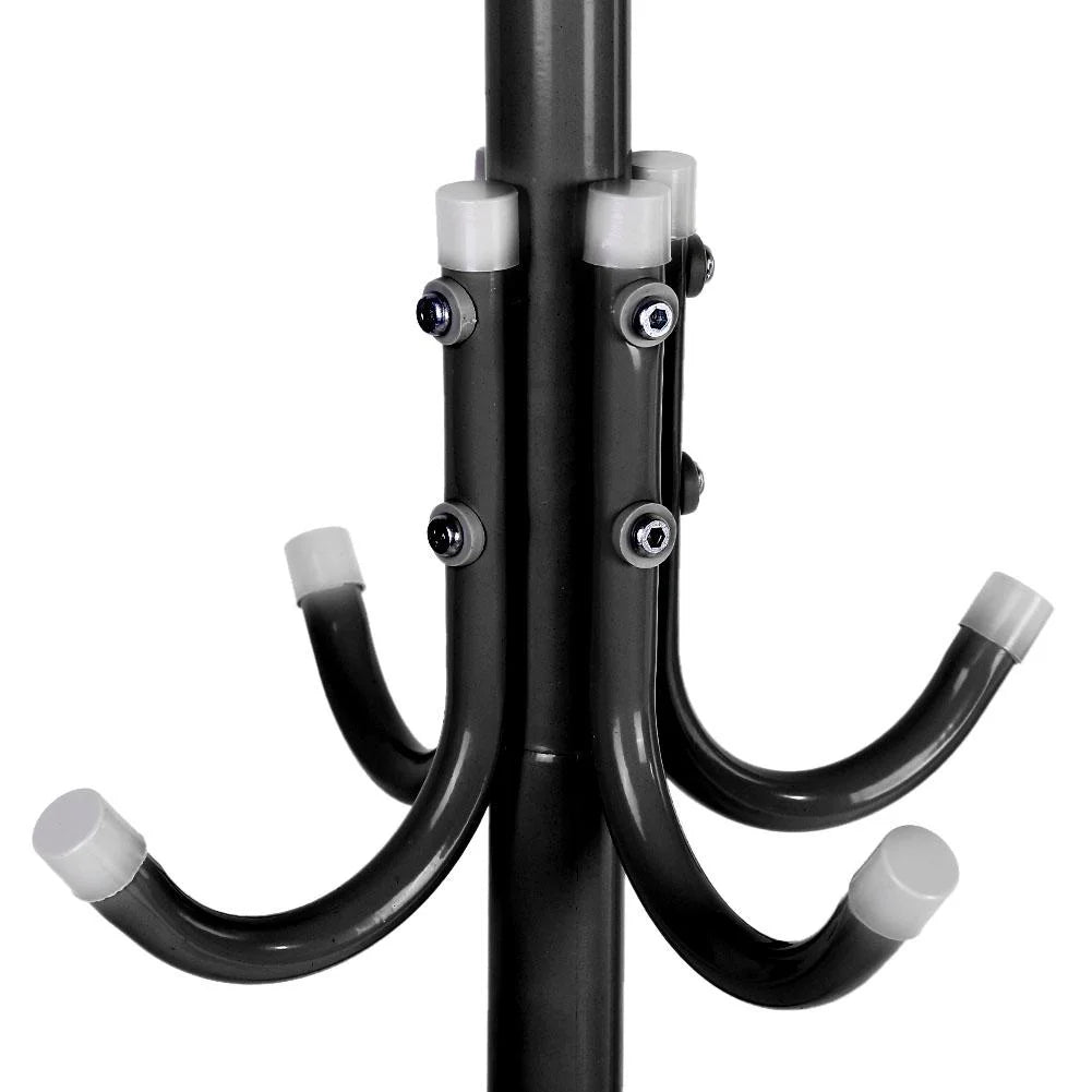 Stainless Steel Coat Rack with 12 Hooks B919062