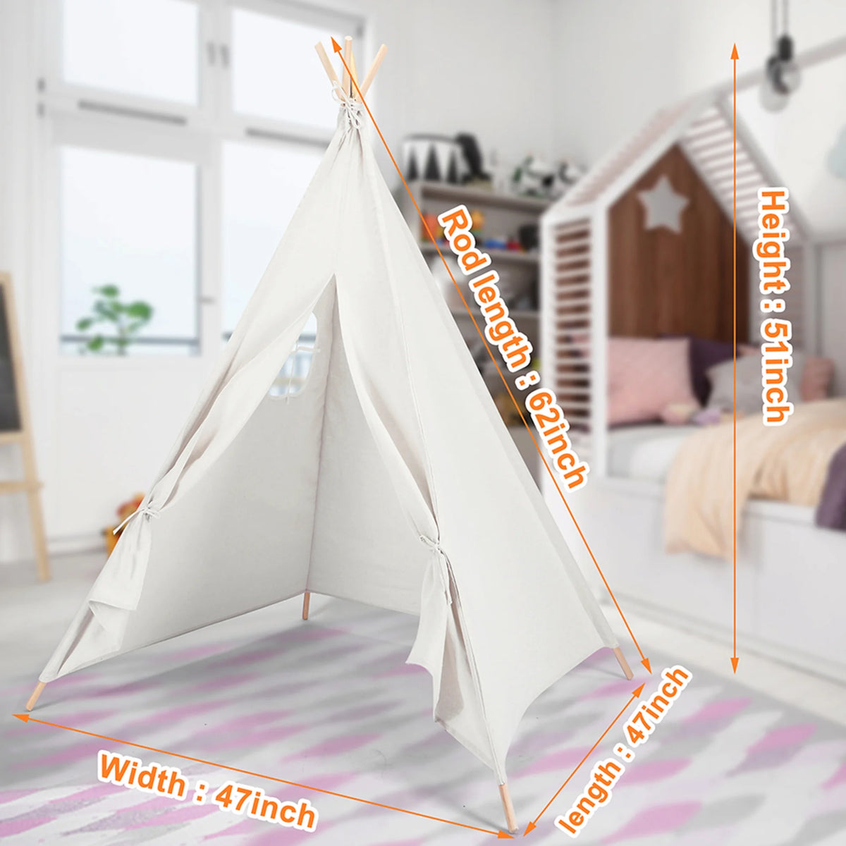 Teepee Tent for Kids A26778