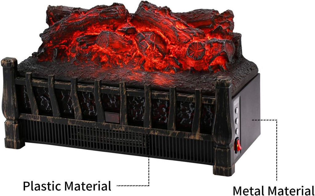 Electric Fireplace Stove Mica Heater 1500W E405587