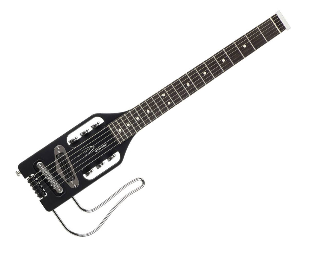 Black Ultra-Light Electric Travel Guitar K346820