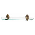 Antique English Matte Glass Shelf X5631