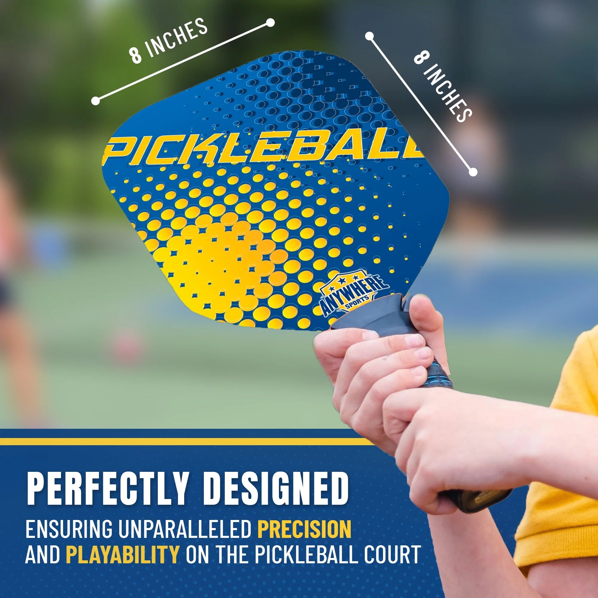 Youth Pickleball Set with Net, Paddles, and Balls R149351