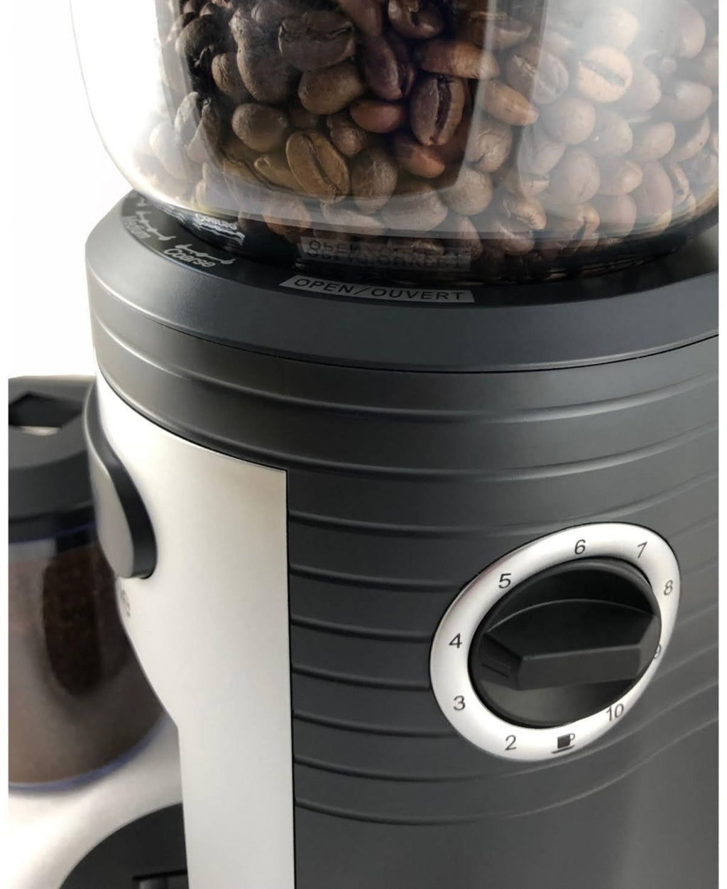 Black Conical Burr Coffee Grinder E402318