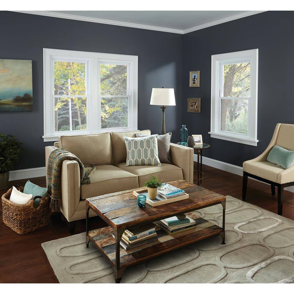 23.75 in. x 61.25 in. White Vinyl Double Hung Window U97135