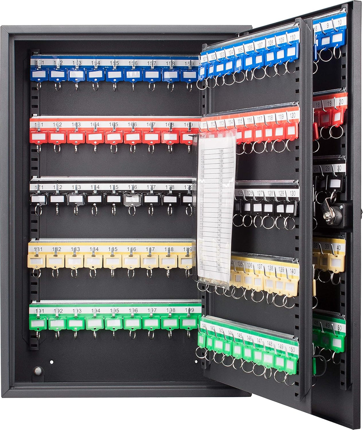 Combination Lock Key Cabinet Lock Box Black N93107