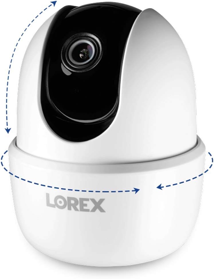 2K Smart Indoor Pan/Tilt Wi-Fi Security Camera Q364166