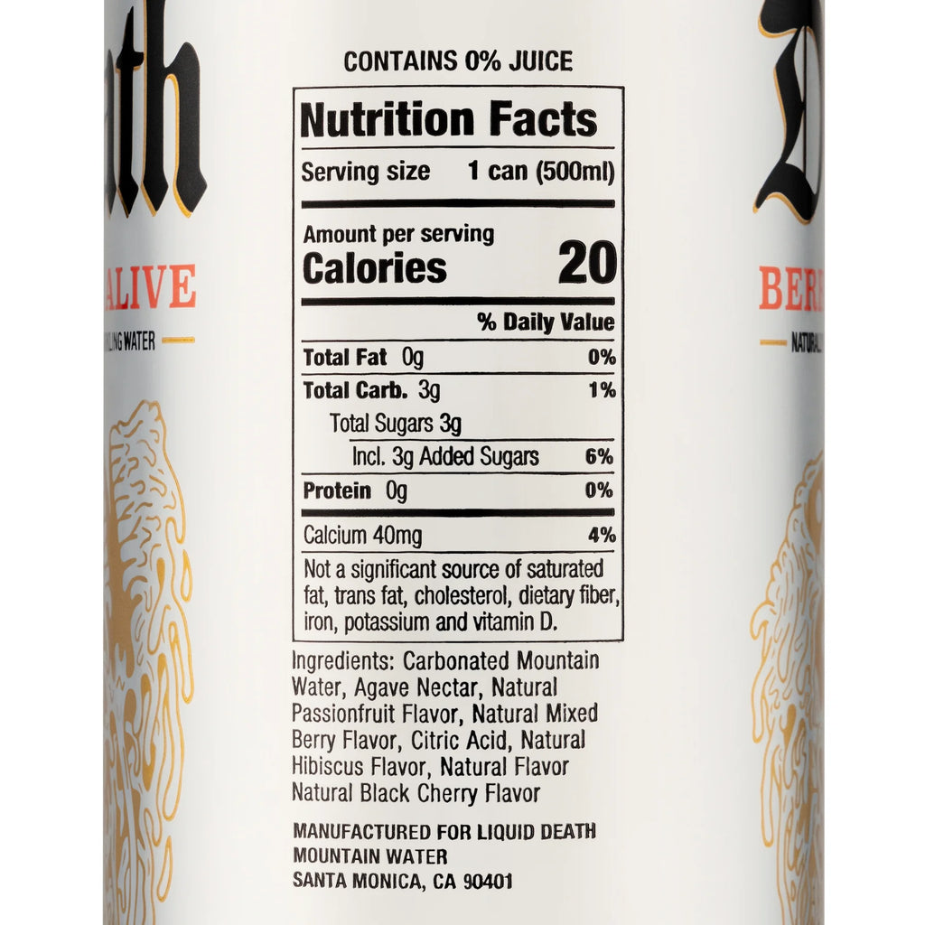 Sparkling Water, Berry It Alive, 16.9 fl oz, 12 count Z113252