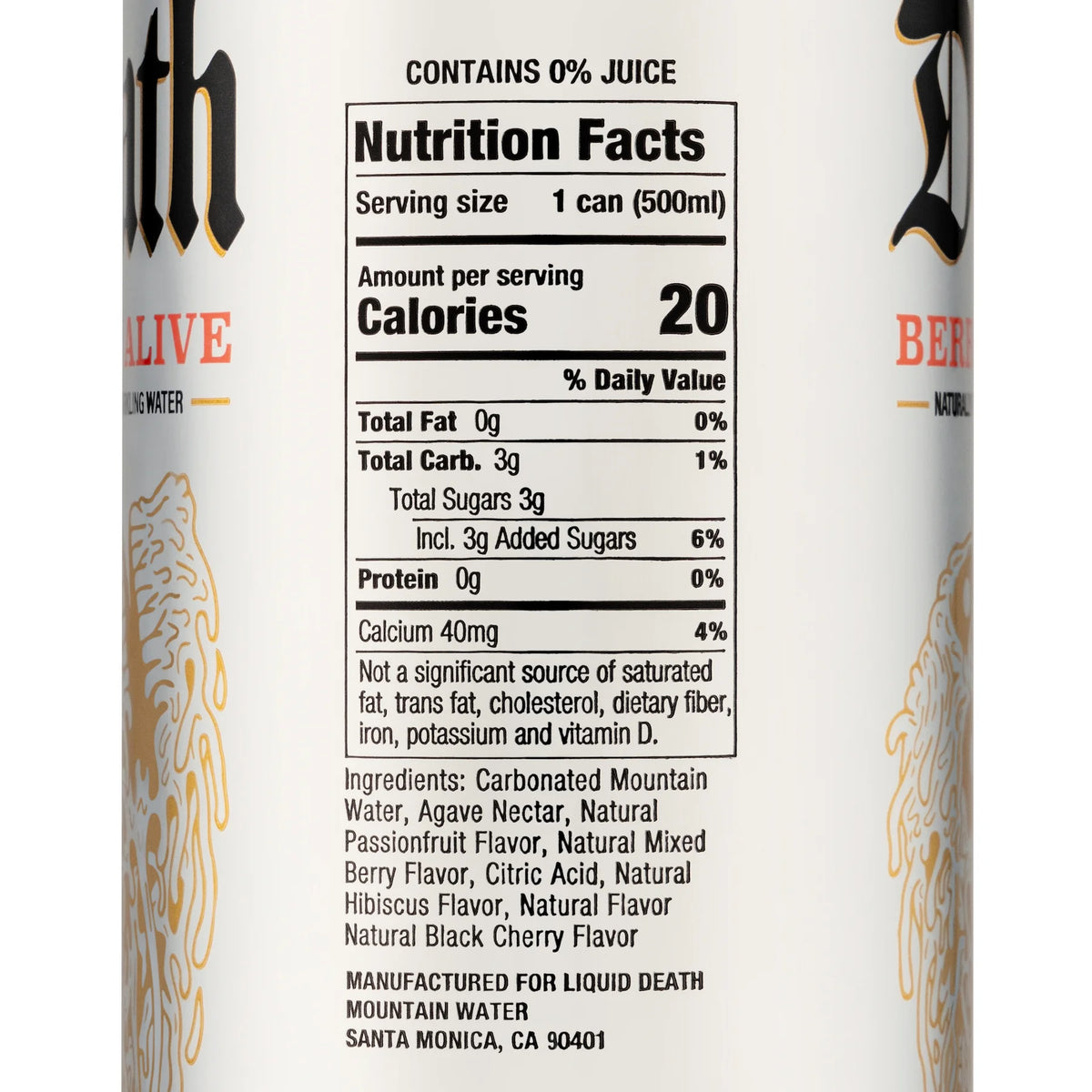 Sparkling Water, Berry It Alive, 16.9 fl oz, 12 count Z113252