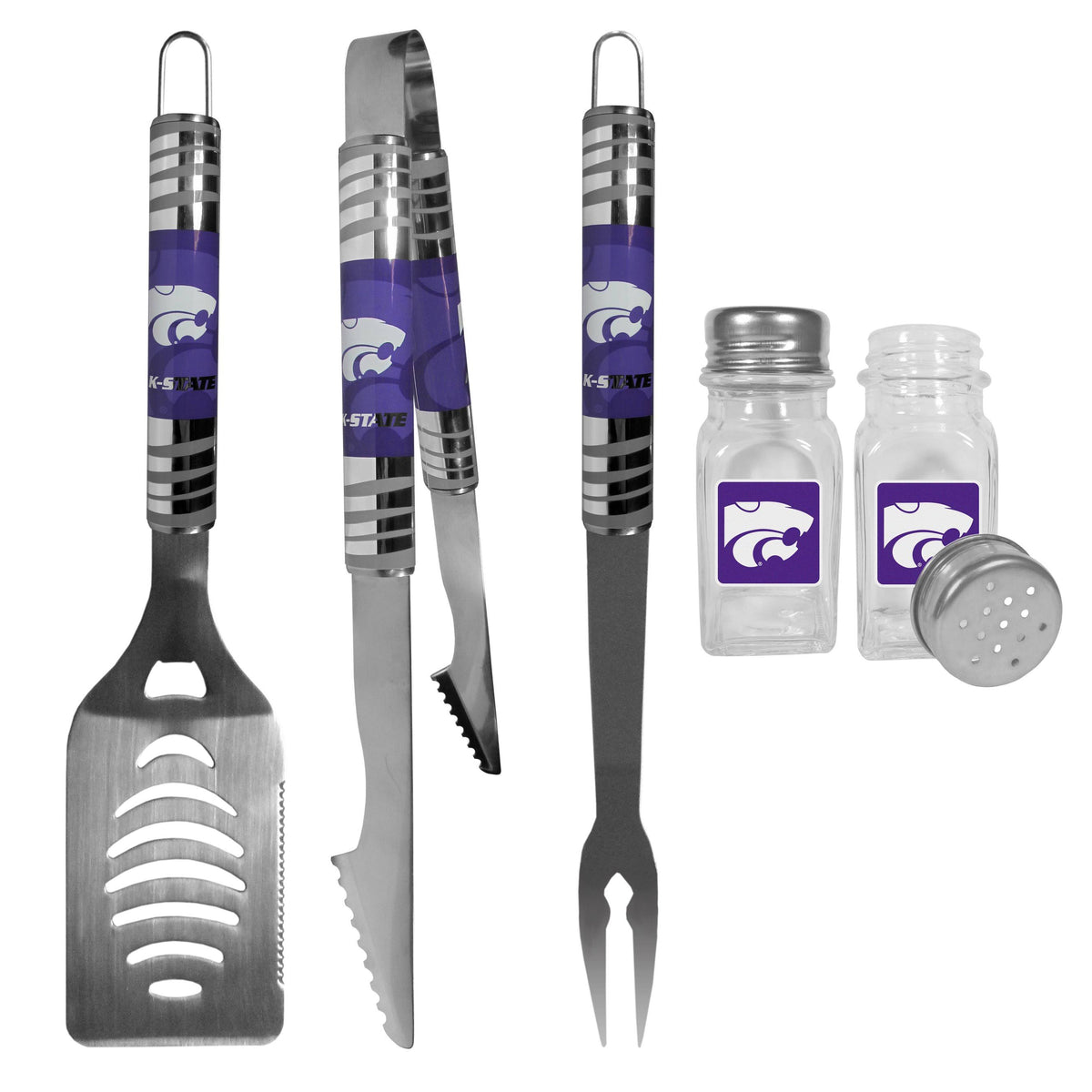 3 PC Tailgater BBQ Set and Salt and Pepper Shakers S35342