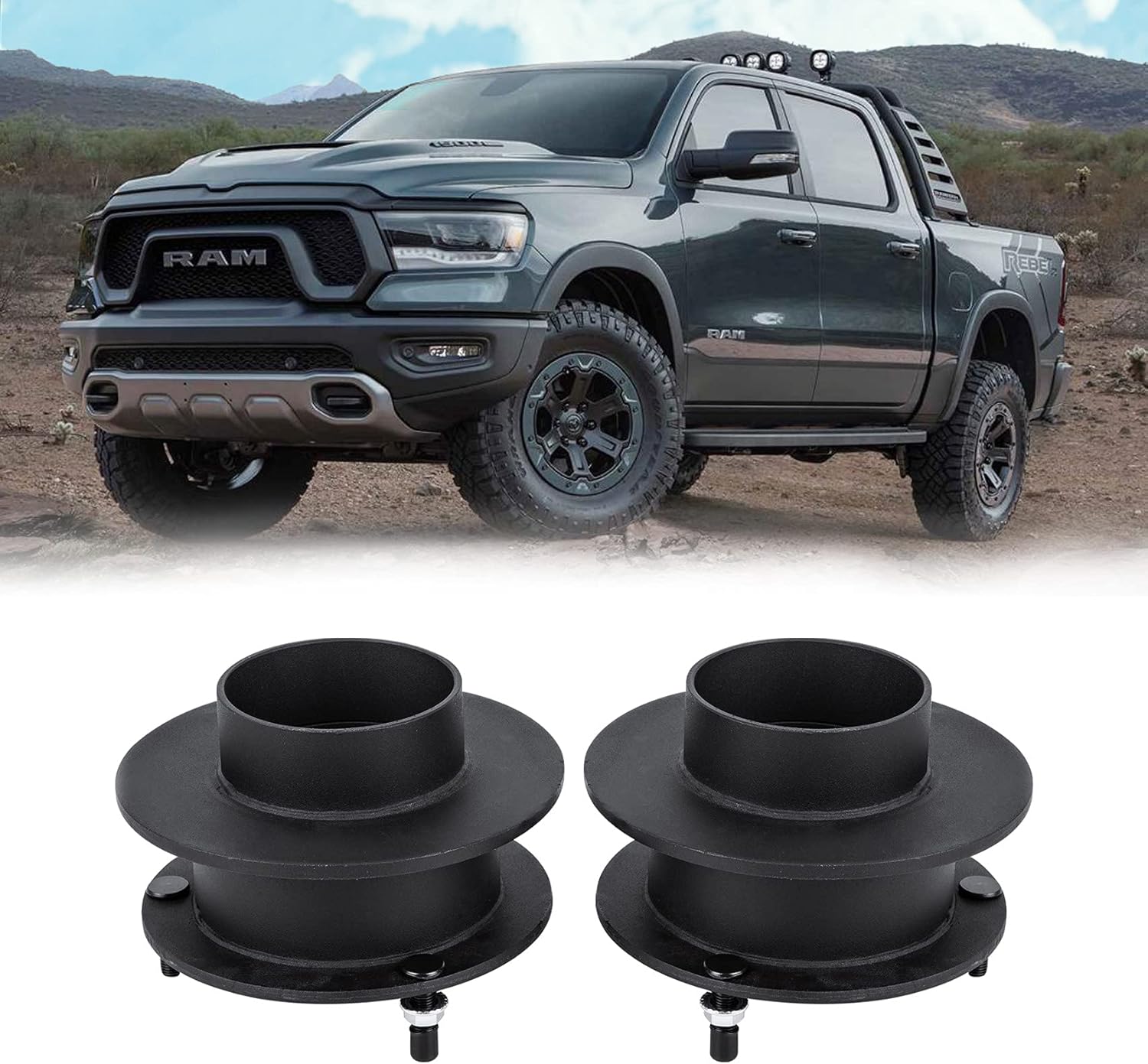 2.5 Front Leveling Lift Kits for 4WD Dodge Ram Trucks T9557