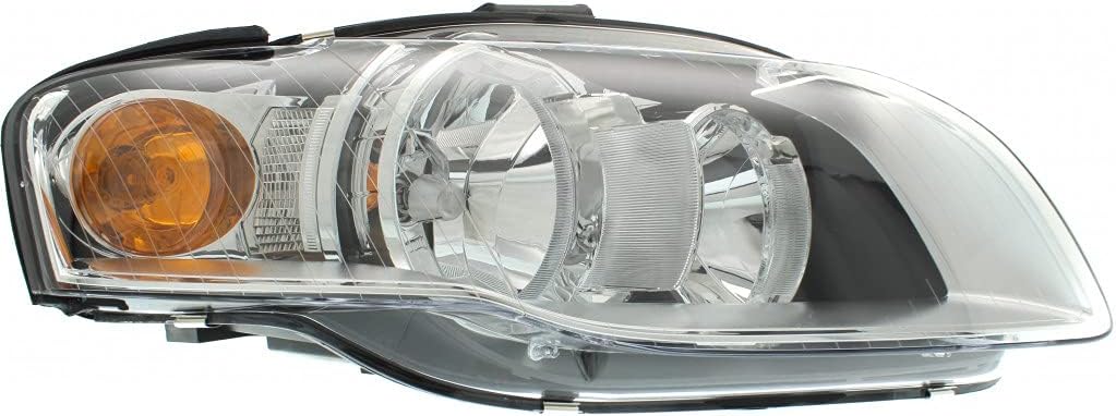 Passenger Side Headlight for Audi A4 2005 2006 2007 2008 E8691