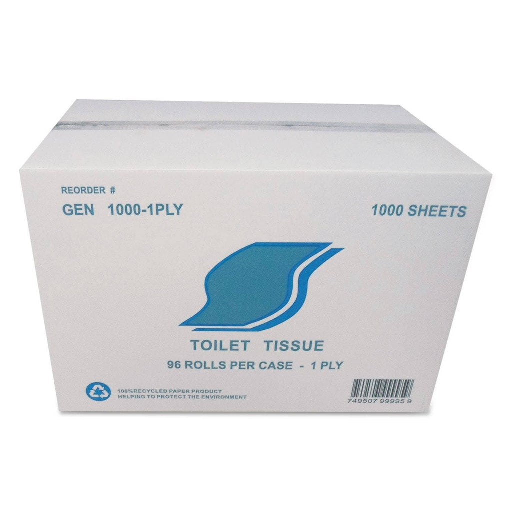 1-Ply Bath Tissue 1000 Sheets/Roll 96/Carton U9245