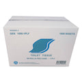 1-Ply Bath Tissue 1000 Sheets/Roll 96/Carton U9245