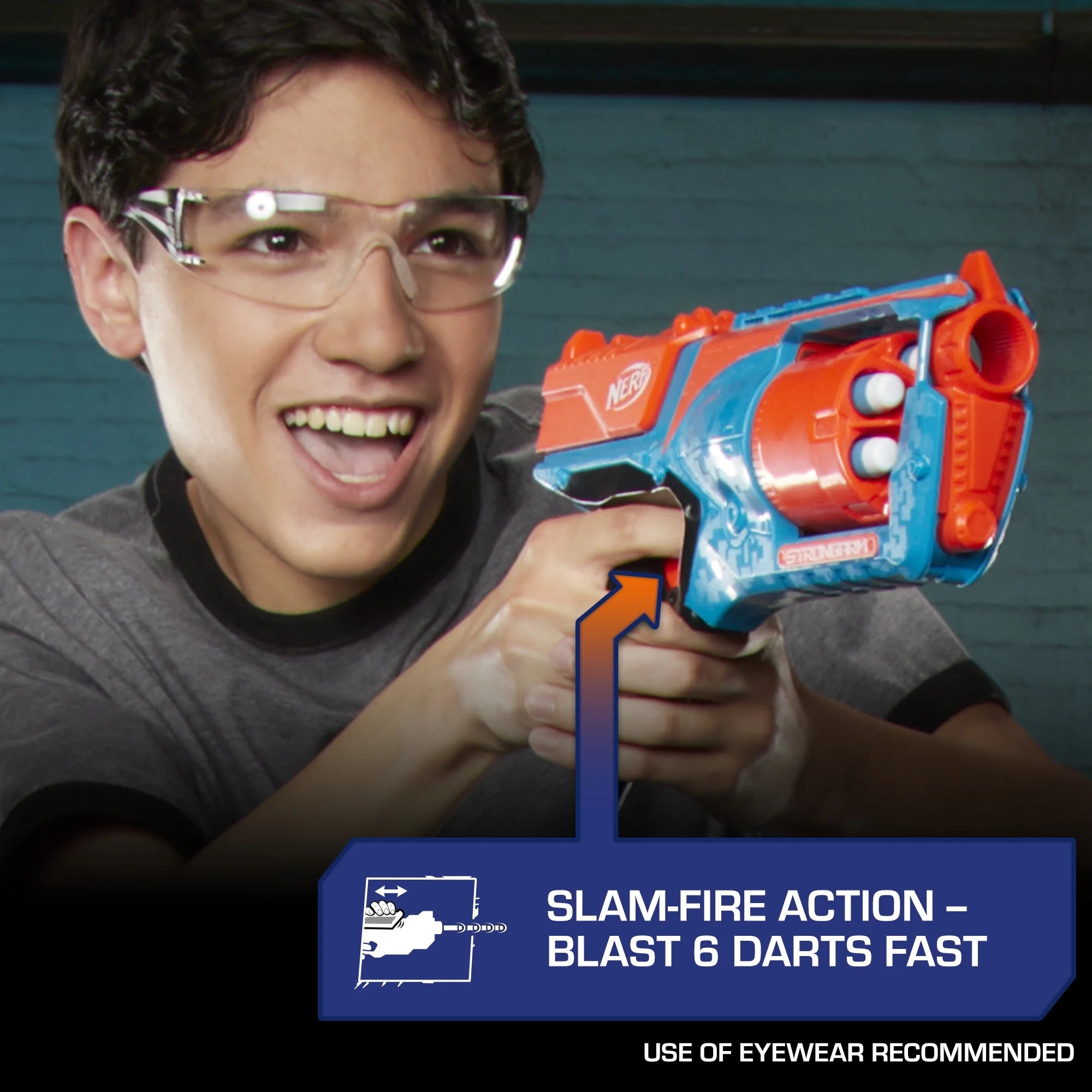 Nerf N-Strike Elite Strongarm Blaster Orange V104020